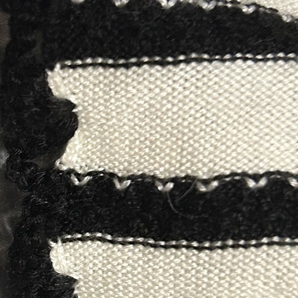 Calvin Klein l,black knit too and black and white stripes down knit. - Picture 2 of 16